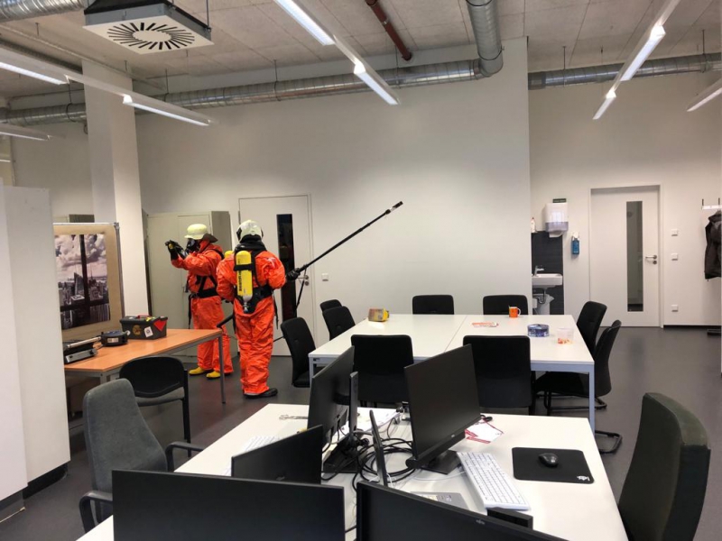 Vorgehen des ersten Trupps
