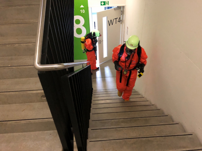 Vorgehen des ersten Trupps